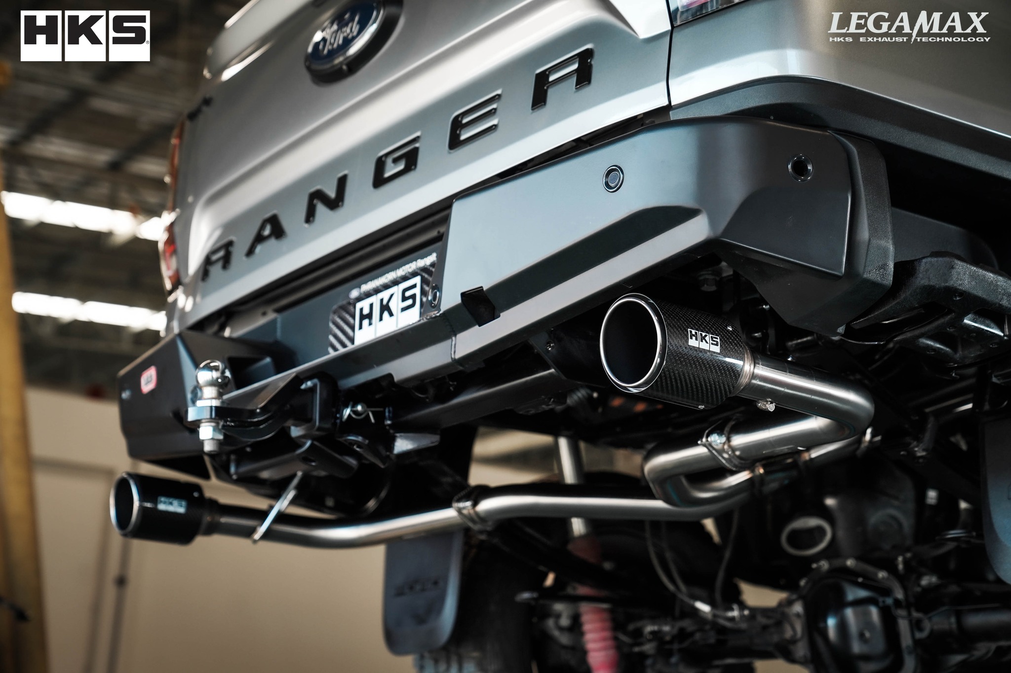 ท่อไอเสีย HKS ออกคู่ – Ford –Next Gen Ranger [22-] - WiseAutoworks