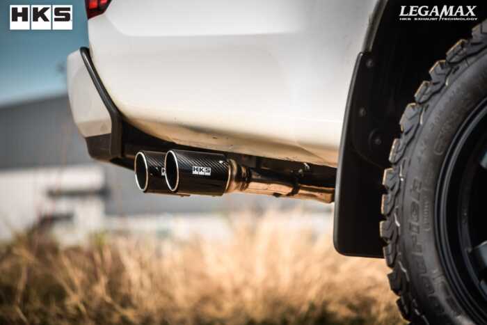 ท่อไอเสีย HKS ออกข้างคู่  – Mitsubishi – All New Triton [23-] - Image 4