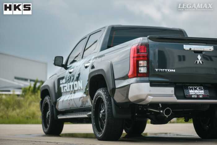 ท่อไอเสีย HKS ออกเดี่ยว  – Mitsubishi – All New Triton [23-] - Image 4