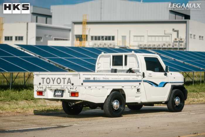 ท่อไอเสียญี่ปุ่นแบรนด์ HKS สำหรับ Toyota Hilux Champ ท่อปลายคาร์บอนไฟเบอร์สำหรับรถยนต์ โตโยต้า นิสสัน ฮอนด้า มาสด้า มิตซูบิชิ อีซูซุ ฟอร์ด ซูซูกิ