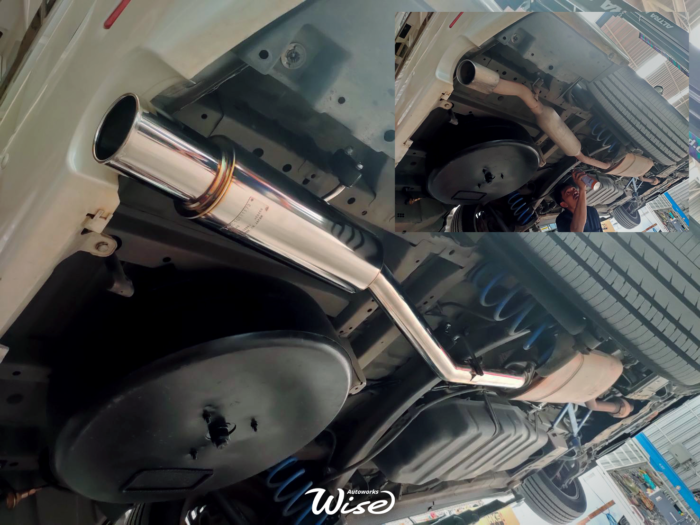 ท่อไอเสีย A'PEXi - Toyota - Alphard 20 [08-14]