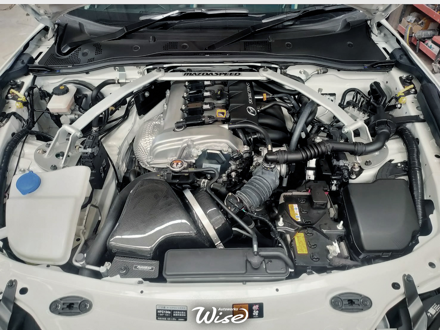 กรองอากาศ AutoExe คาร์บอนไฟเบอร์ สำหรับ Mazda MX-5 ND ระบบกรองอากาศที่จะยกระดับเพิ่มสมรรถนะแรงม้าแรงบิดได้มากกว่าของแต่งกรองเปลือยทั่วไป