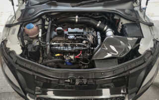 กรองอากาศ Gruppe M คาร์บอนไฟเบอร์ สำหรับ Audi TT ระบบกรองอากาศที่จะยกระดับเพิ่มสมรรถนะแรงม้าแรงบิดได้มากกว่าของแต่งกรองเปลือยทั่วไป